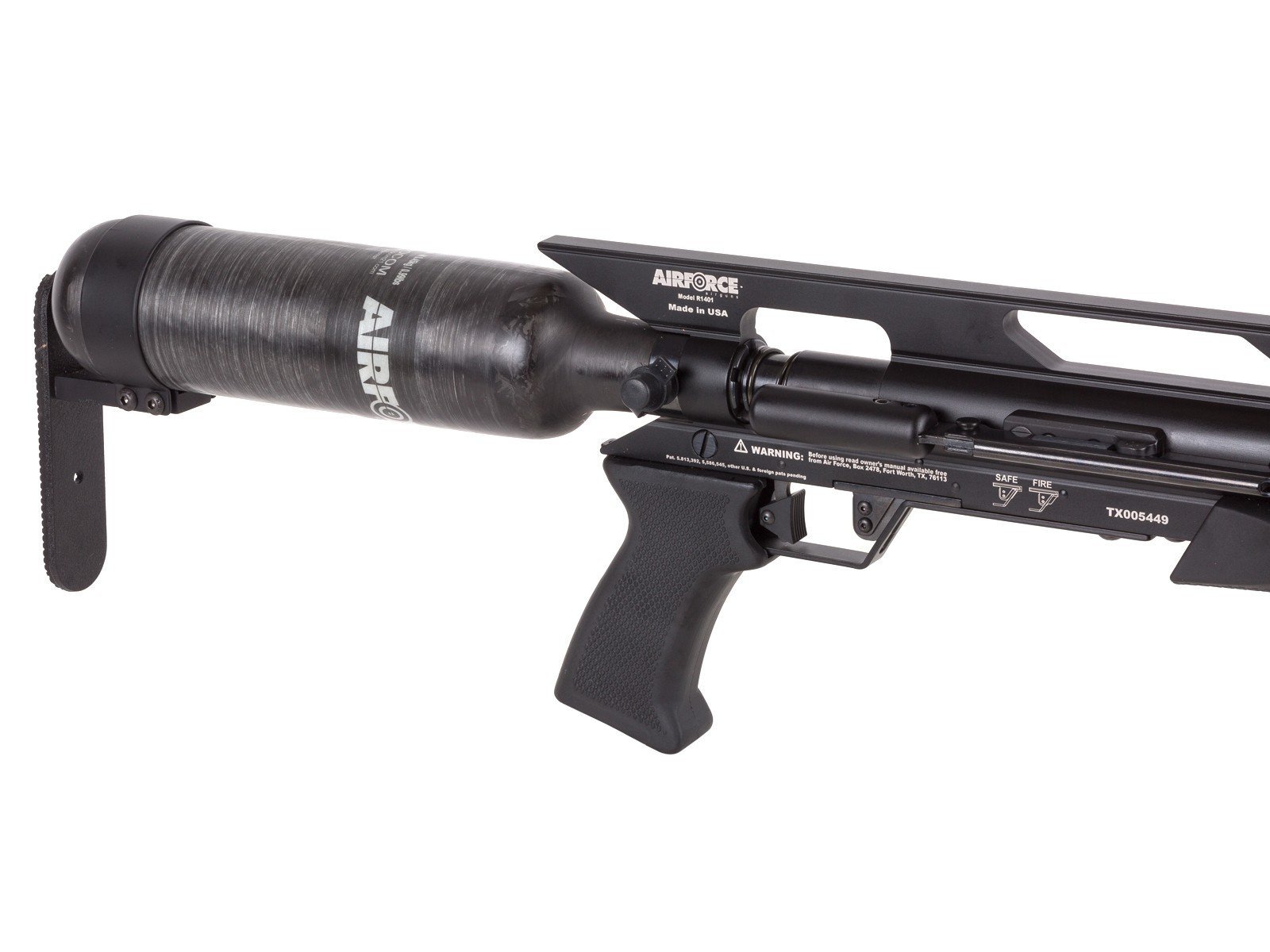 Senapan Angin AirForce Texan, Carbon-Fiber Tank - Gambar 7