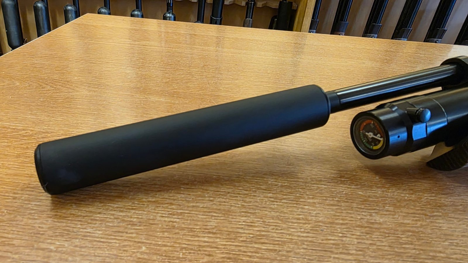 Senapan Weihrauch .177 HW 100 KT Laminate Adjustable - Gambar 13