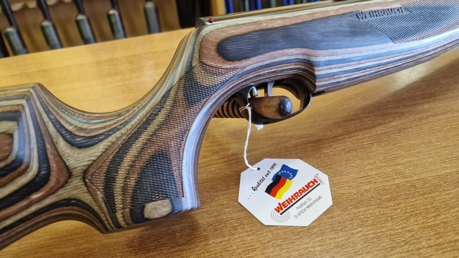 Senapan Weihrauch .20 HW 77 K Laminate - Gambar 13