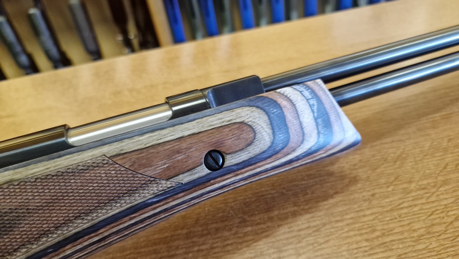 Senapan Weihrauch .20 HW 77 K Laminate - Gambar 7