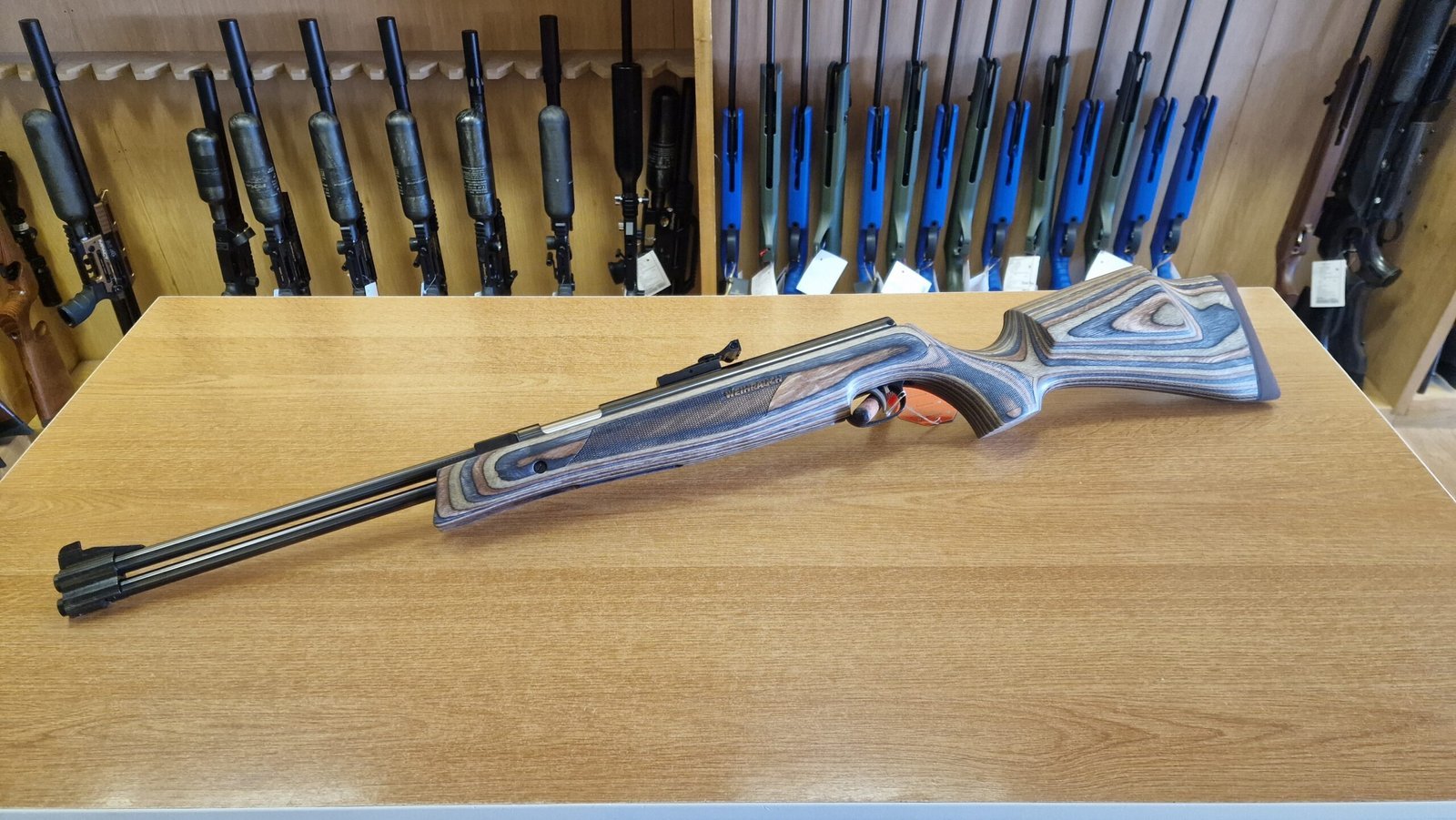 Senapan Weihrauch .20 HW 77 K Laminate